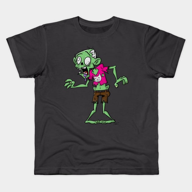 Zombie Kids T-Shirt by stuf123